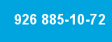 926 885-10-72